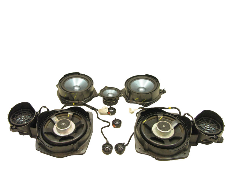 07-09 MERCEDES W221 S550 S600 S65 DOOR SPEAKERS LOGIC 7 SPEAKER SET OEM 110718