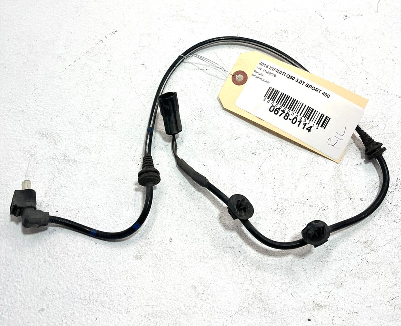 2018-2019-2020 INFINITI Q50 REAR LEFT SIDE SHOCK STRUT ABSORBER SENSOR OEM
