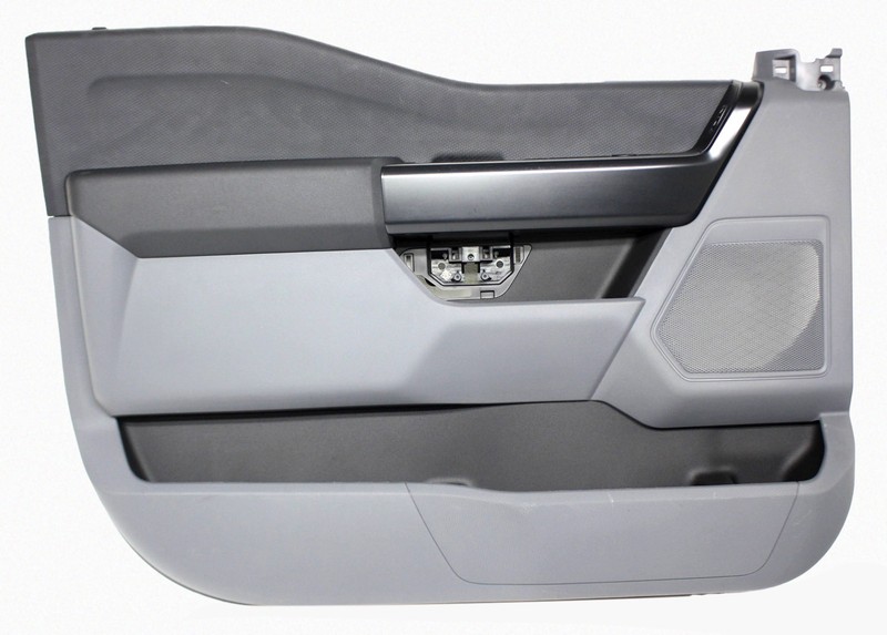 OEM Front Left Door Trim Panel For Ford F150 Gray with black ML3B-1623943-BM3KX6