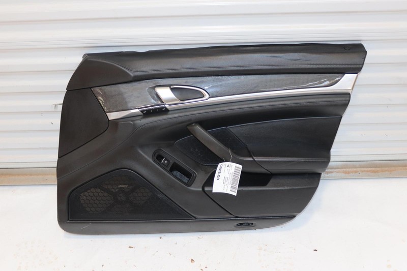 2010-2012 PORSCHE PANAMERA FRONT RIGHT PASSENGER SIDE DOOR PANEL TRIM COVER OEM