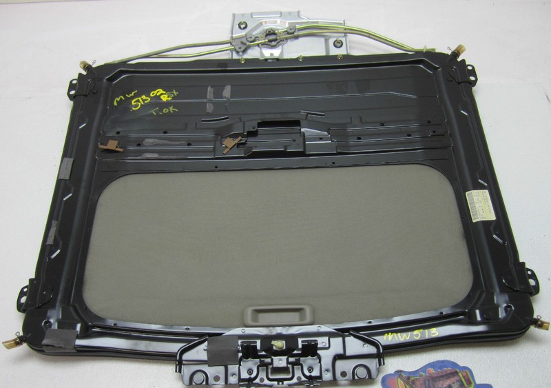 SUNROOF SUN ROOF TRACK PANEL SHADE for GLASS WINDOW 02-06 ACURA RSX TYPE-S BASE