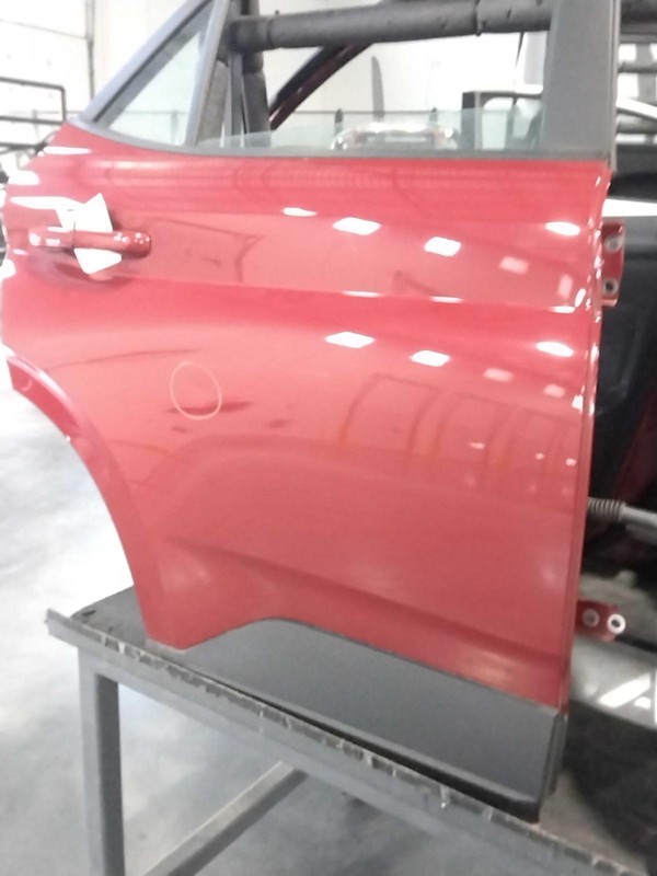 2023 Hyundai Venue Rear Right Door Red Used OEM 699844 DENT 31000 Miles