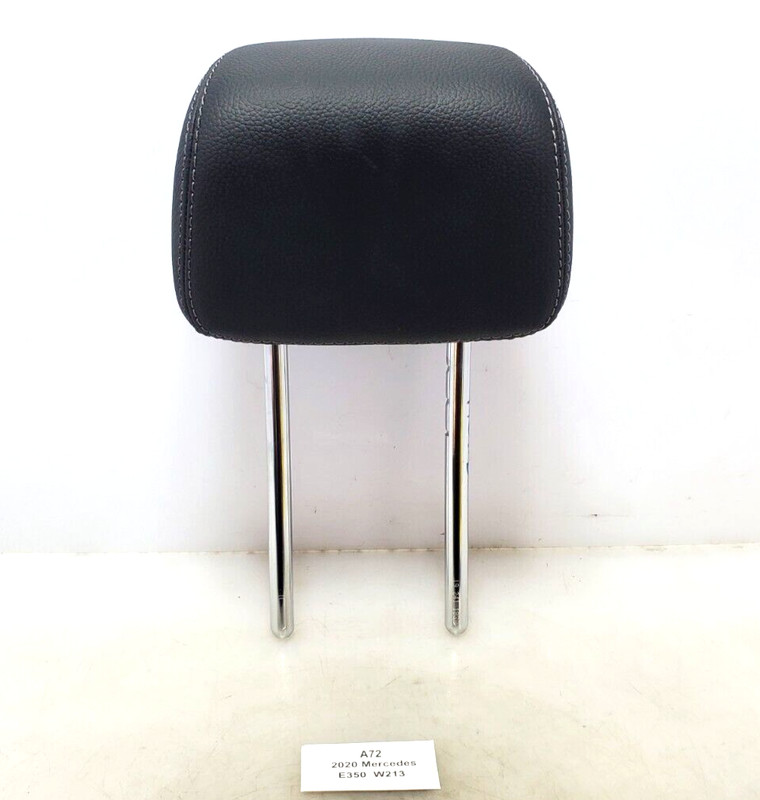 ✅ 2017-2023 OEM Mercedes W213 E350 E63 Rear Left Driver Leather Black Headrest
