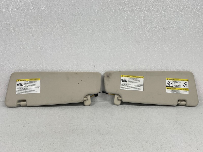 ⭐10-13 LAND RANGE ROVER SPORT FRONT SUNVISOR SUN SHADE SET LH RH OEM LOT2333