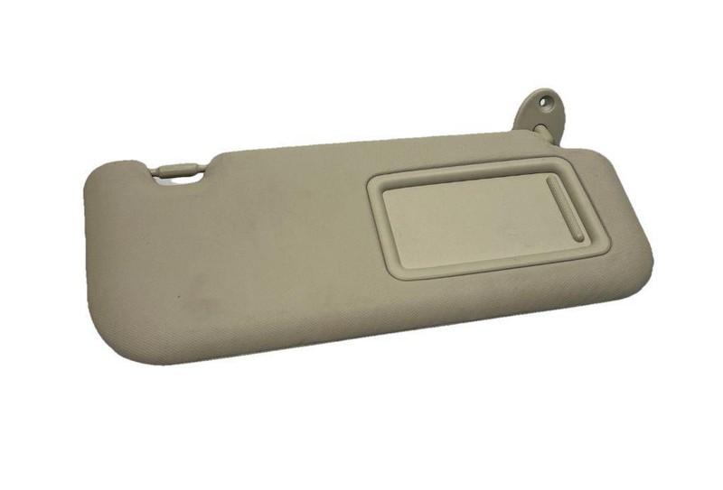 Toyota Corolla sun visor 20 24 right side w/o illuminated gray OEM 7431002Q50A0