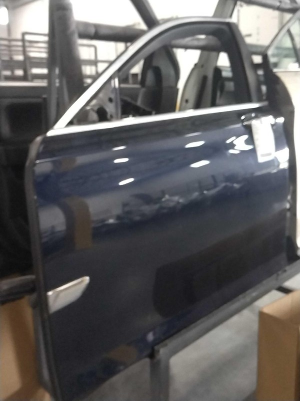 2015 BMW 750i Front Left Door Blue - Used, 143K Miles, OEM Part 340301