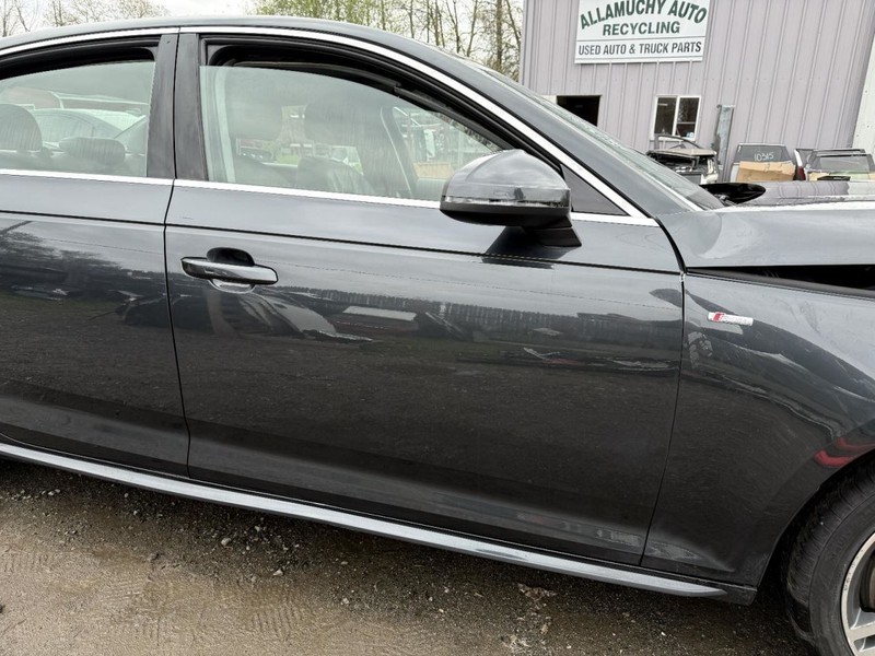 2018 Audi A4 Right Passenger Side Front Door Gray