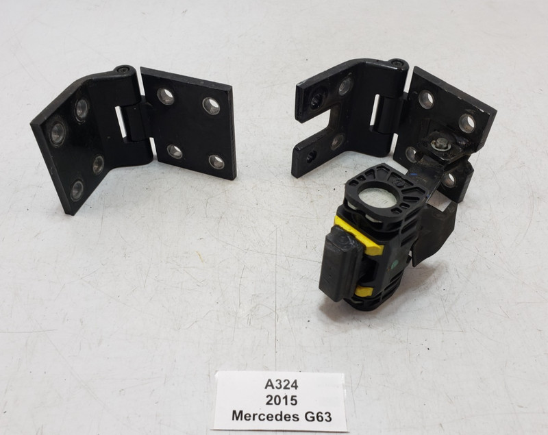 ✅03-18 OEM Mercedes W463 G63 AMG Front Right Passenger Upper Lower Door Hinge
