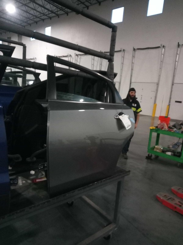 Nissan Altima 2017 Left Rear Door GREY 480730 5354