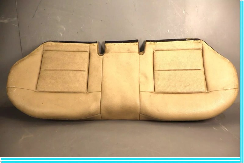 10-16 Mercedes W212 E350 E550 Sedan Rear Lower Bottom Seat Cushion Beige OEM
