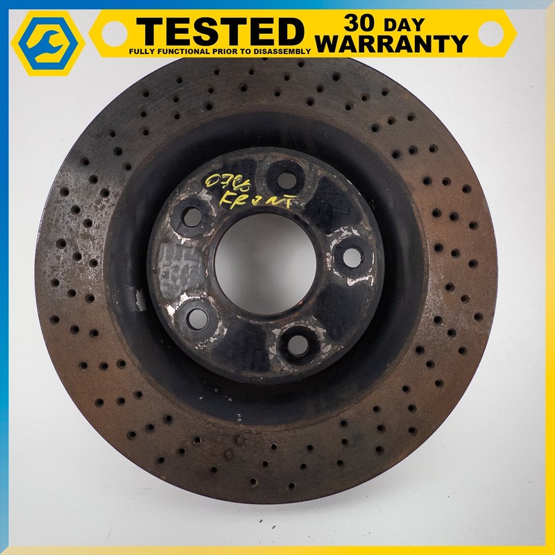 05-13 CHEVROLET CORVETTE C6 XLR FRONT LEFT DRIVER SIDE BRAKE DISC ROTOR OEM