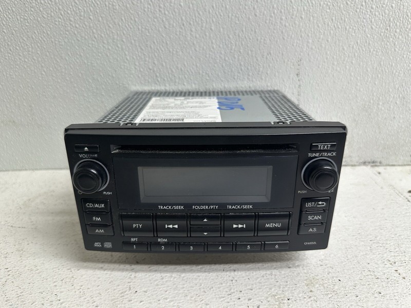 2014-2015 Subaru Forester Radio Stereo 2 DIN Single Disc CD Player 86201SG600