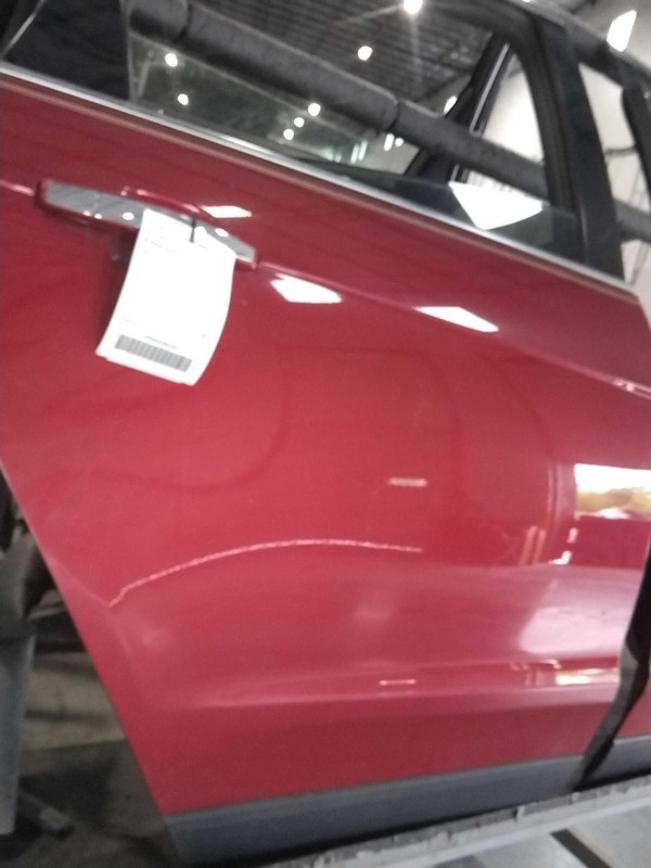2011 Cadillac SRX Rear Right Door Red, Used, 156K Miles, OEM Part 68871
