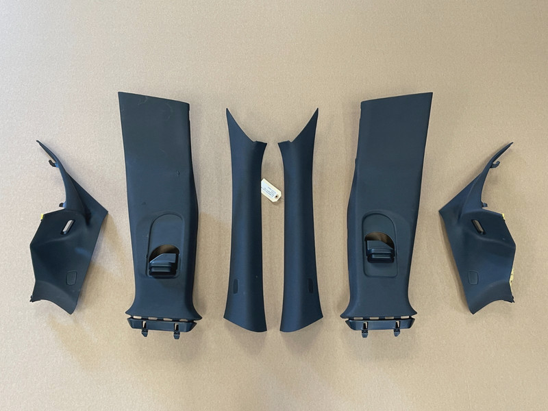 ⭐2014-2019 MERCEDES CLA45 AMG INTERIOR A B C PILLAR TRIM COVR PANEL OEM LOT2645