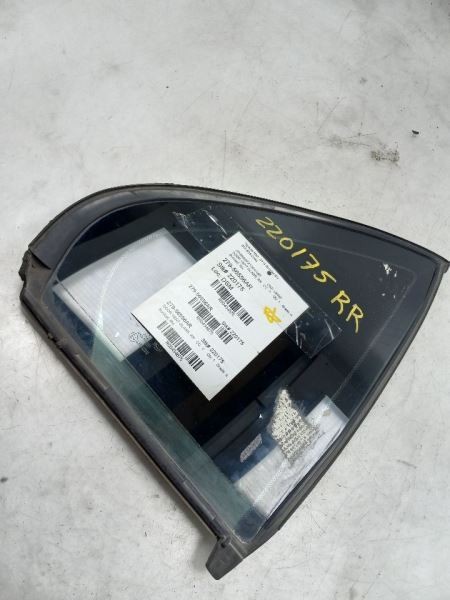 01-06 LEXUS LS430 REAR PASSENGER RIGHT DOOR VENT GLASS ULTRAVIOLET