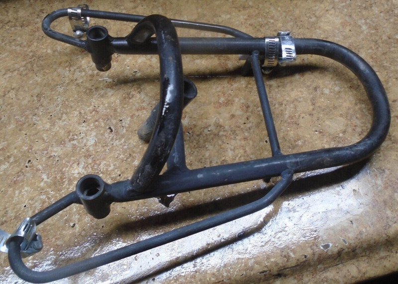 Scooter Unique Industrial Rocketa 50 Rear Back Luggage Rack Carrier Box Support