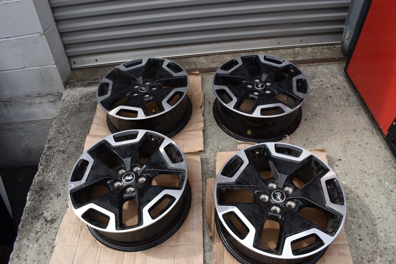 FORD BRONCO 18X7 FULL SET WHEELS FACTORY OEM 2021-2023