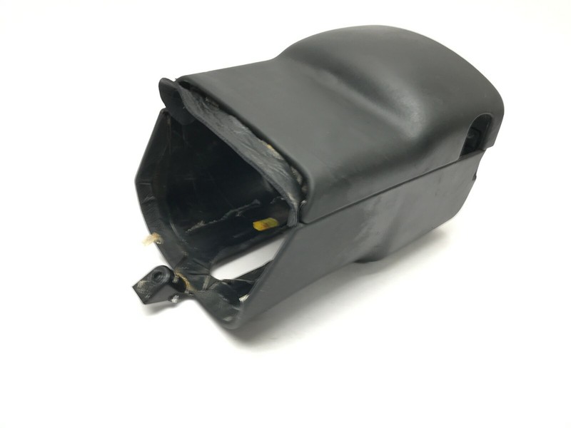 07-16 ASTON MARTIN V8 VANTAGE STEERING COLUMN TRIM SURRROUND LEATHER BLACK