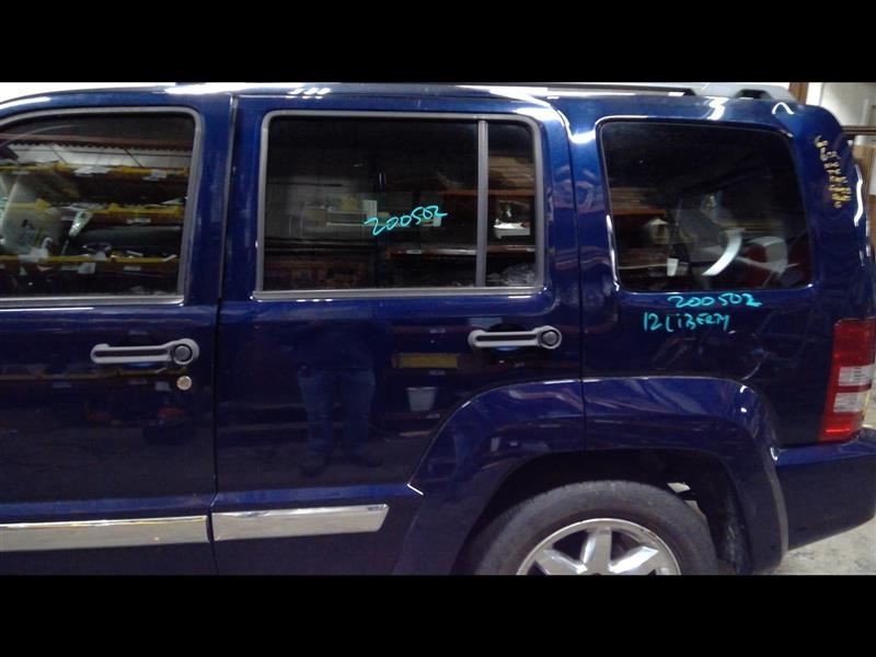 Driver Rear Side Door Side Electric Blue PBU Fits 08-12 LIBERTY 738884