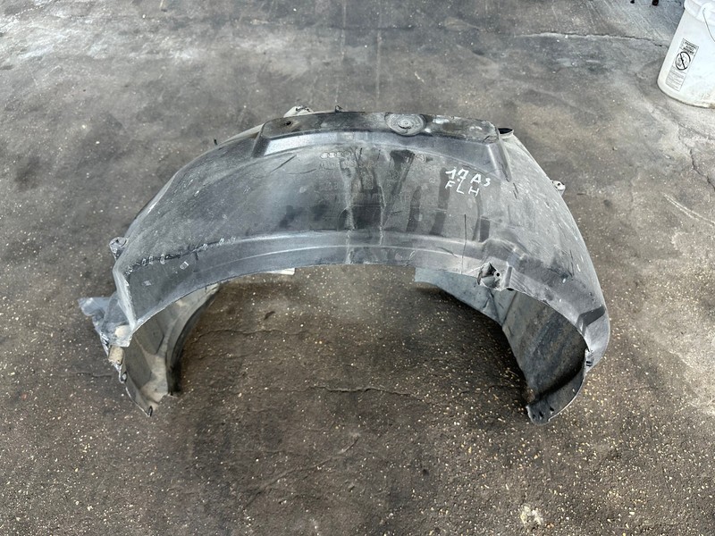 17-20 Audi A3 S3 Sedan FRONT LEFT WHEEL FENDER LINER SPLASH SHIELD OEM