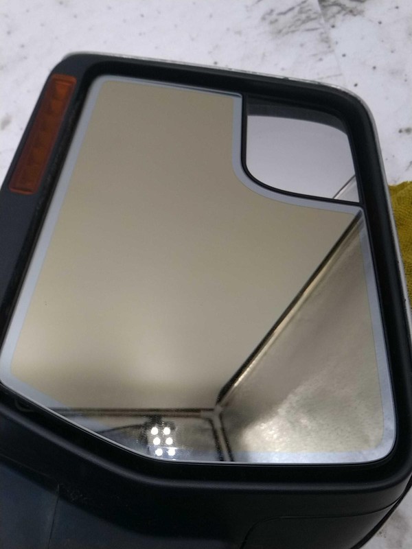 2012 Ford F150 Left Door Mirror Assembly Silver OEM 432335 166K Miles