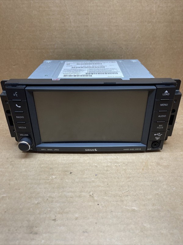 Jeep Chrysler Dodge MyGig RBZ Low Speed Touchscreen Display Radio P05064677AH