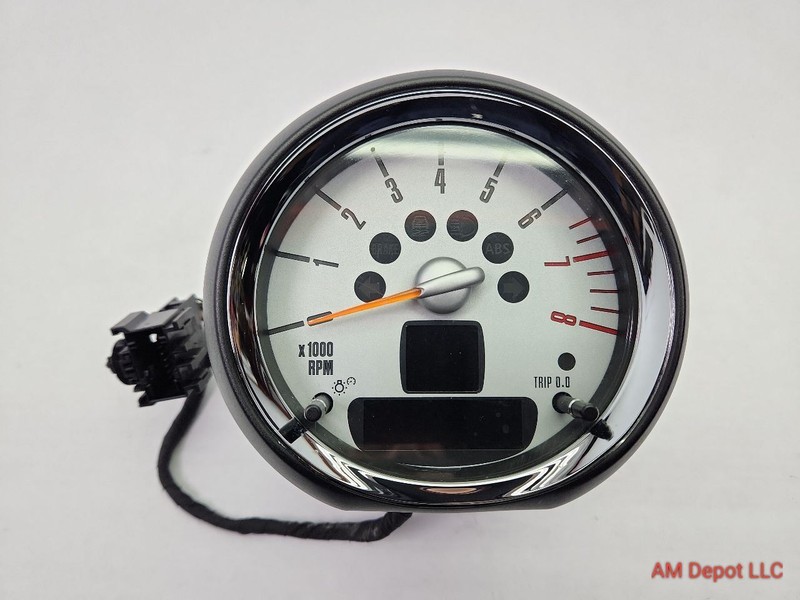 2012 Mini Cooper S R55 R56 R57 R58 R59 R60 R61 Tachometer Black Chrome 9325825