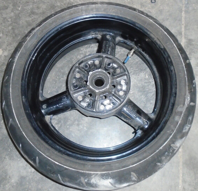 1998 Suzuki GSX-R600 GSXR6 GSXR600 Rear Back Tire Wheel Rim 190/50-17 17" 1999