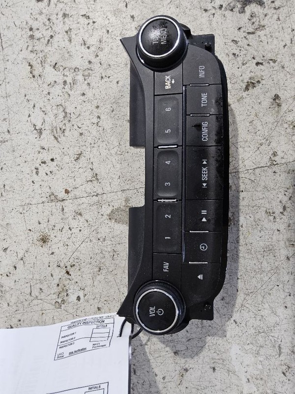 2014 Chevy MALIBU Radio Control Panel Opt UHQ ID 23168356