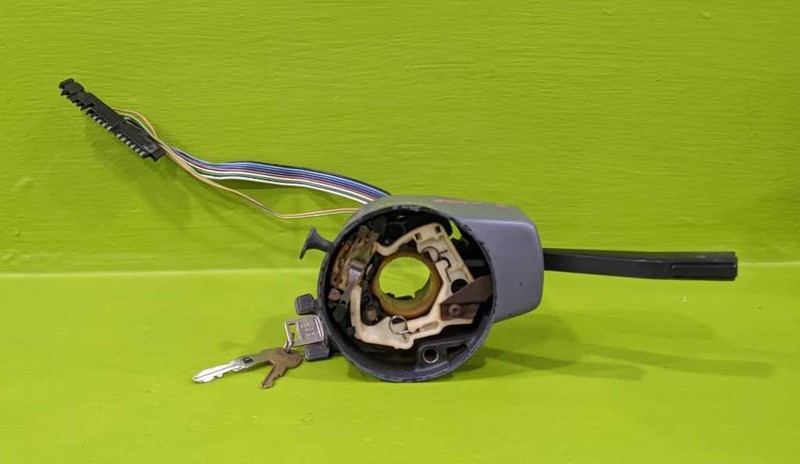 89 90 91 CUTLASS CALAIS IGNITION SWITCH LOCK W/KEY COLUMN SHROUD OEM 3890-3