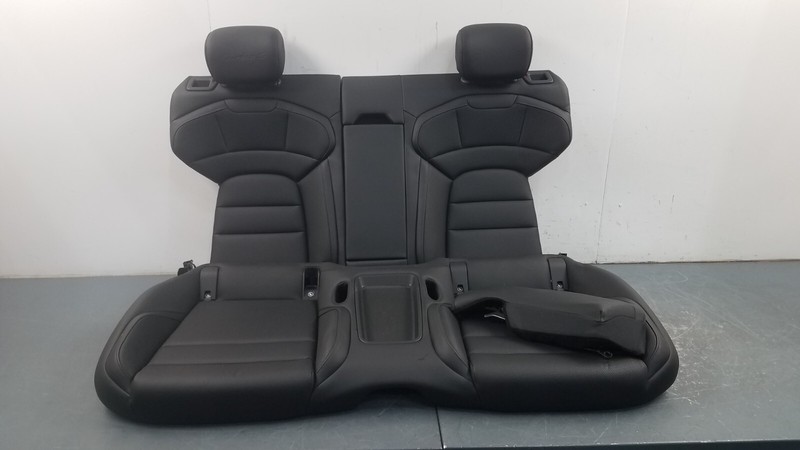 2021 Porsche Taycan Turbo S Black Leather Heated Rear Seat #3890 VV11