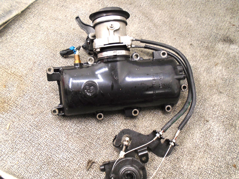 THROTTLE BODY ASSY W COVER 880129T04/879841A03 Mercury Optimax Outboard 115 HP
