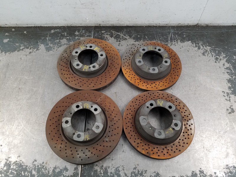 2006 Porsche Cayman S 987 Brake Rotor Set #4205 P1