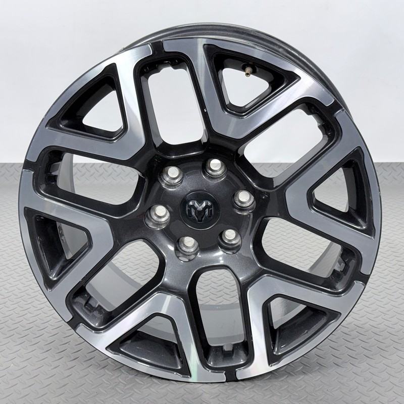 ✅ 2019-26 RAM 1500 Laramie OEM 20" FACTORY ALLOY CHARCOAL POLISHED WHEEL RIM #4