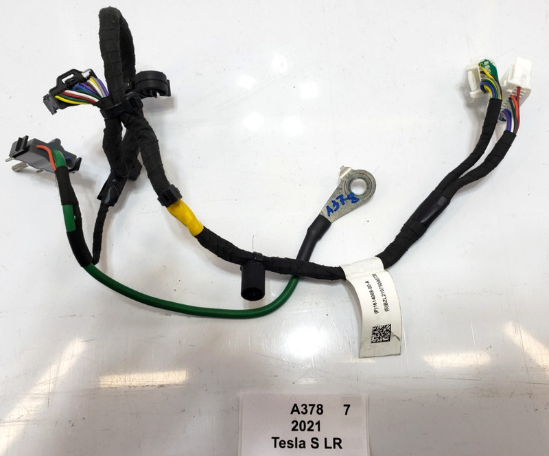 ✅ 2021-2025 OEM Tesla Model S Charger Port Inlet Socket Wire Wiring Harness