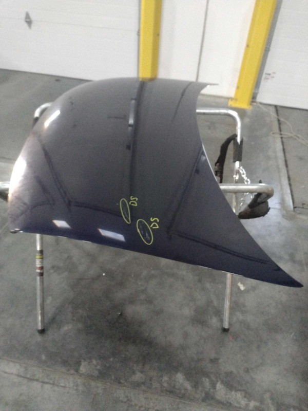 2008 Honda Civic OEM Blue Hood Panel 2DR Coupe 60100SVAA90ZZ Used
