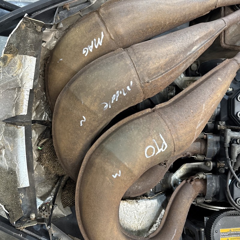 1997 ARCTIC CAT POWDER EXTREME 600 Exhaust Pipes Oem Good