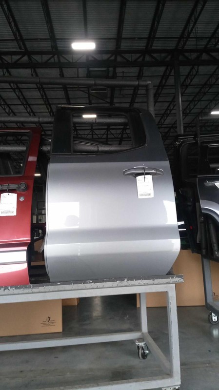 2019 Chevrolet Silverado 1500 Left Door Silver 29000 Miles OEM Used Part