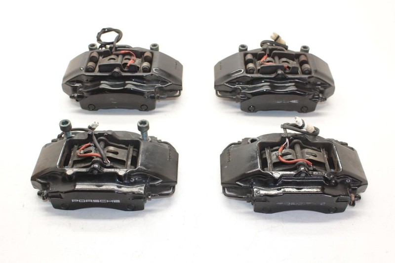 02-03 Porsche 911 3.6L Complete Set of Left and Right Front and Rear Calipers