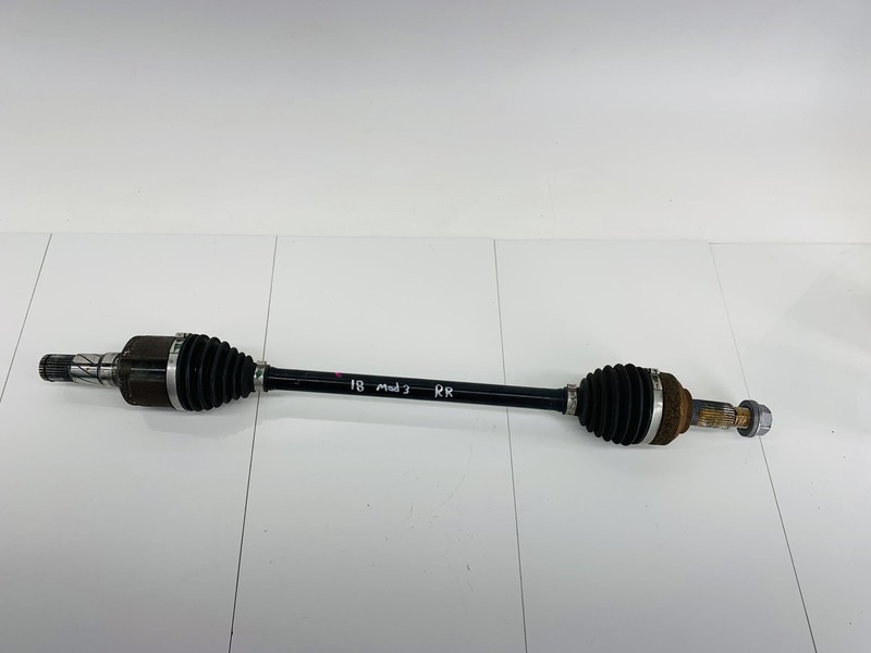 17-23 TESLA MODEL 3 LONG RANGE RWD REAR RIGHT SIDE CV AXLE SHAFT DRIVESHAFT OEM