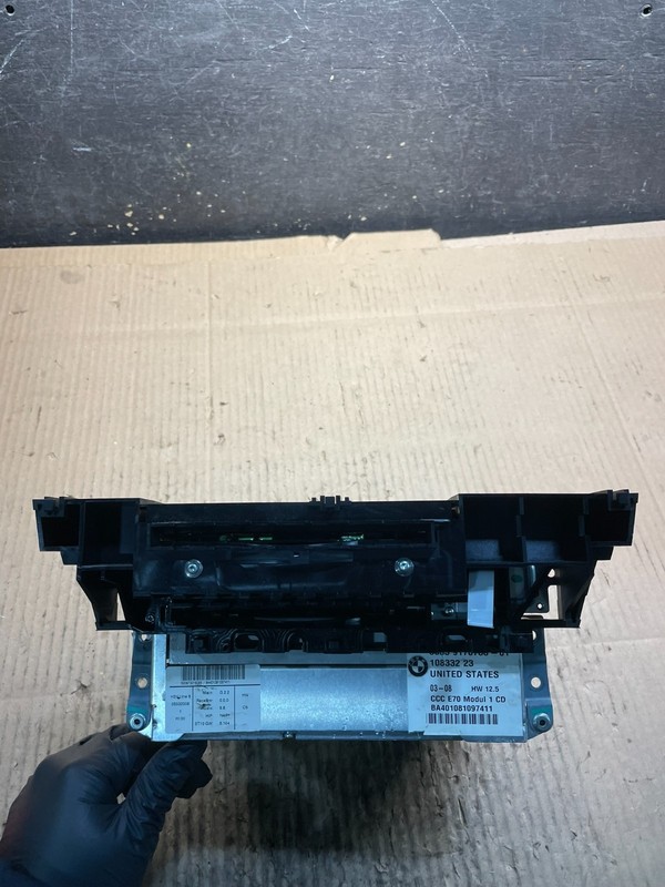 2007 -2013 BMW X5 X6 AM FM Radio CD Player Changer Navi Audio Unit y1097 DG