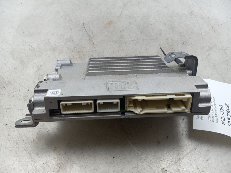 16-20 TOYOTA MIRAI FWD AT AUDIO / RADIO AMPLIFIER UNIT