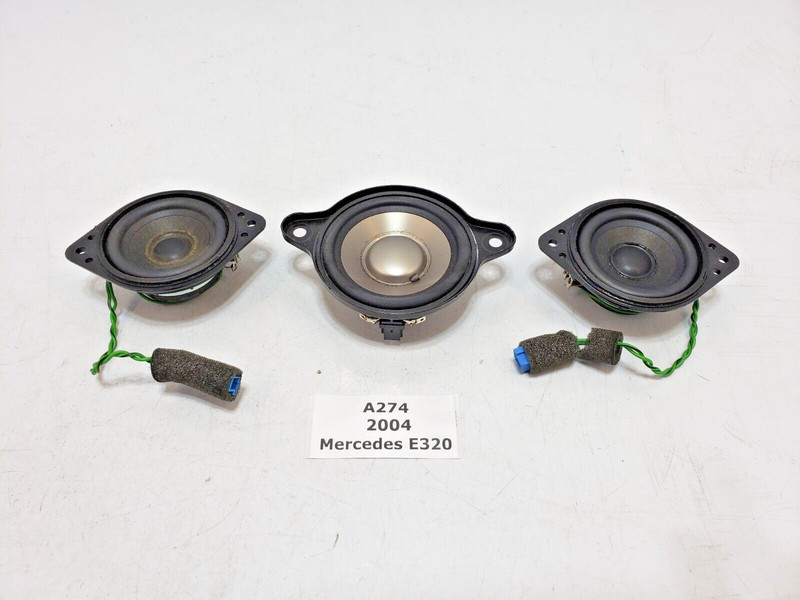 ✅ 2003-2006 OEM Mercedes W207 E350 Front Right Left Dash Deck Shelf Speaker SET