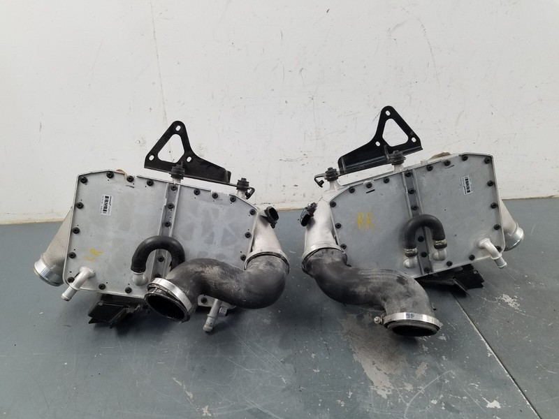 2015 McLaren 650S Spider Left / Right Intercoolers / Hoses#4100 X2