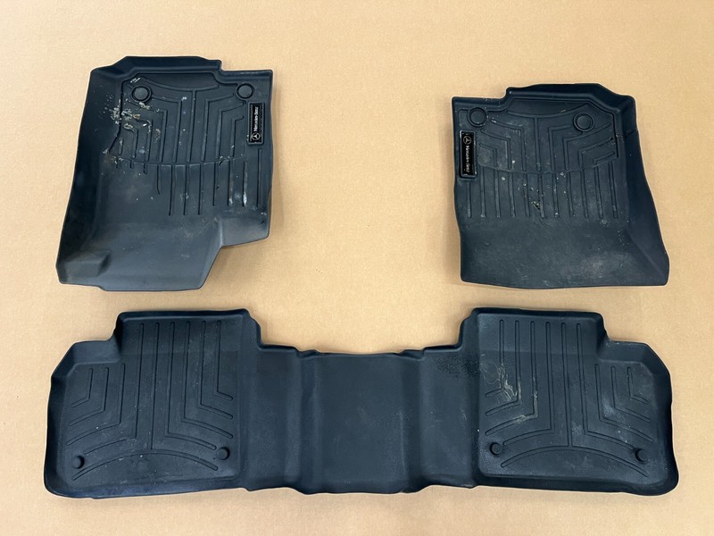 ⭐17-19 MERCEDES-BENZ GLS-CLASS FRONT REAR RIGHT & LEFT CARPET FLOOR MAT LOT2444