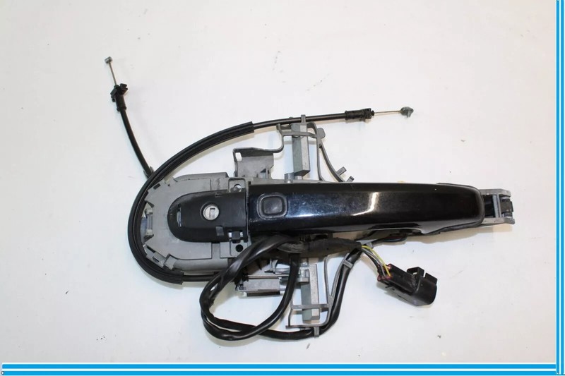 09-15 Jaguar XF X250 Rear Left Driver Side Exterior Door Handle Black OEM