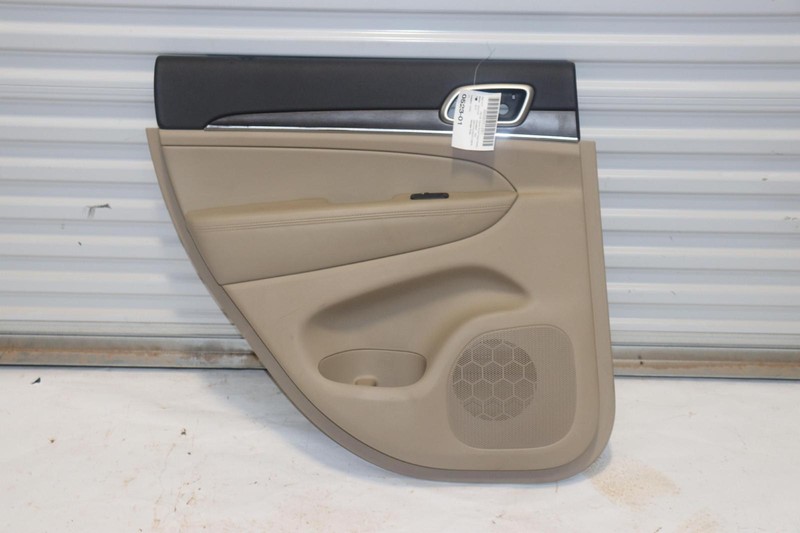 2014-2015 JEEP GRAND CHEROKEE REAR LEFT SIDE DOOR PANEL TRIM COVER OEM