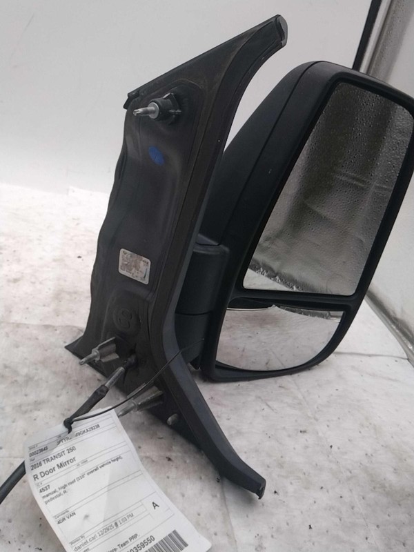 2016 Ford Transit 250 Right Door Mirror Assembly White 174K Miles OEM
