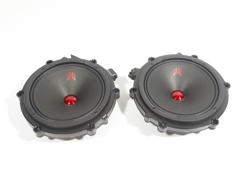 2015-2018 Porsche Macan Front LEFT & RIGHT Door BATVOX Midrange Speakers OEM