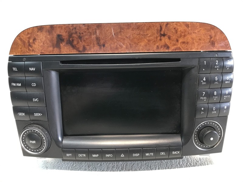 03-06 Mercedes W220 S500 Navigation Command Comand Head Unit CD Audio OEM